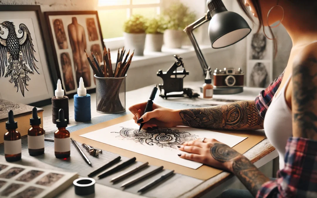 Del papel a la piel: así se diseña un tatuaje profesional