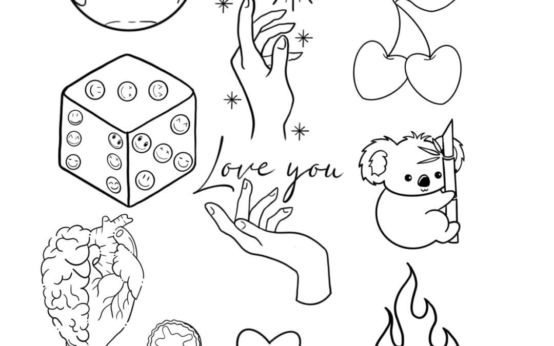 Minitatuajes: pequeños diseños con gran significado